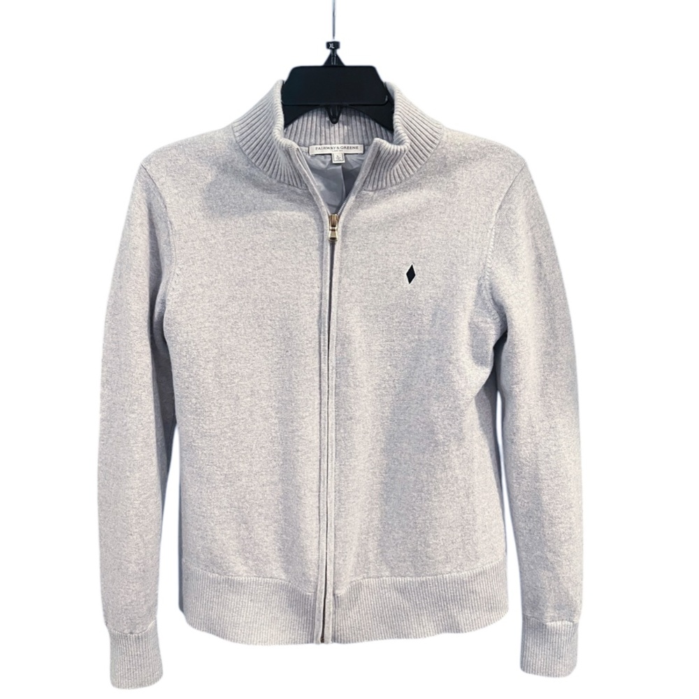 100% Merino Wool Abbey Merino Windsweater | Fairway & Greene | Large